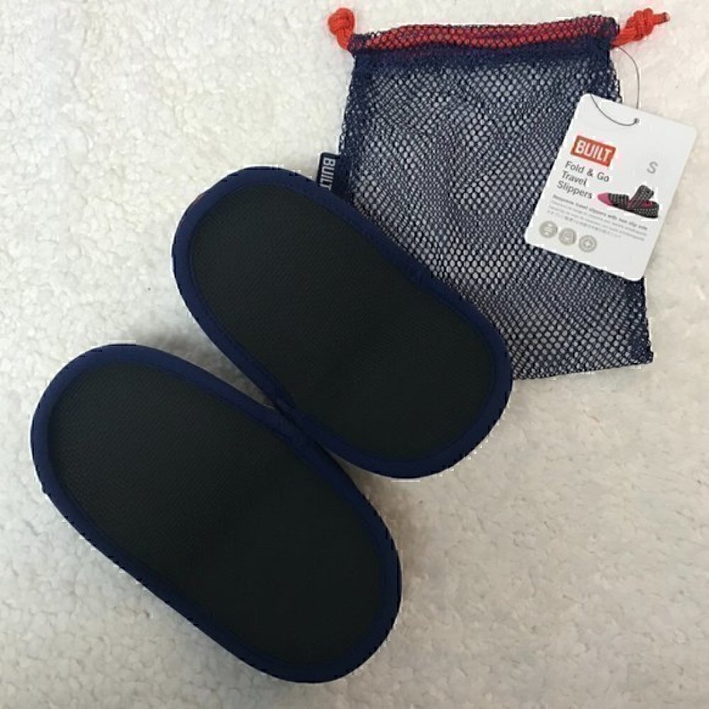 Built NY Youth Fold & Go Travel Slippers - Picture 3 of 4